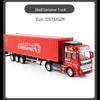 Alloy Semi-Trailer Transport Truck Toy - Durable Model for Boys