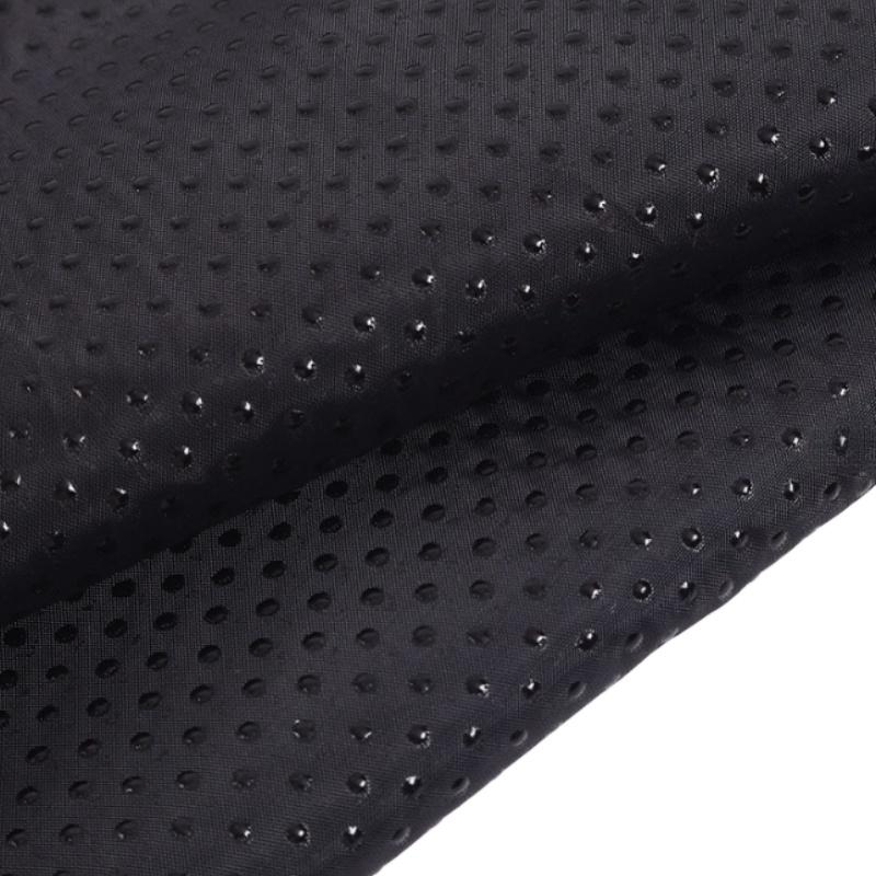 1meter Polyester PVC Drip Molding Fabric Anti-slip Mat Lining Taffeta Fabric for DIY Sewing Bedding Car Sofa Christmas Decor