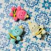 Sekiguchi Pikapon Plush Toy, Small, Yellow, Size: Approx. H16.5 x W12 x D9cm, Product Code: 812660