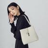 Comme Ca Ism Mono Comme Ca Logo Plate Mini Bag 95-20BM21-205 Beige F