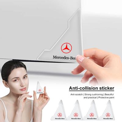 2Pc Car Door Corner Collision Anti-scratch Protector Goods Accessories For Amg C500 C200 C300 A B C E GLA CLA GLK GL ML GLE