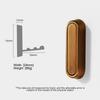 1Pc Foldable Wall Hanging Coat Hook with Screws,Minimalist Style Bathroom Bedroom Furniture Handle Cabinet Wardrobe Hardware