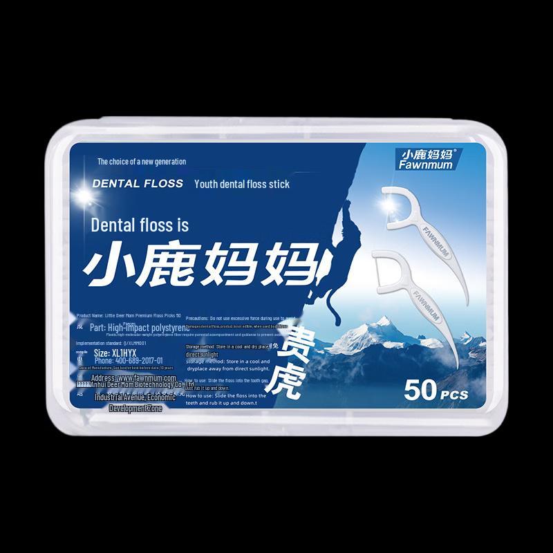 

Little Deer Mom High-Tensile Dental Floss Sticks