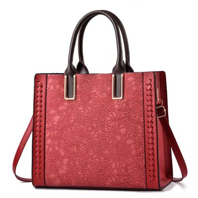 Modische bestickte Damenhandtasche, neue Umhängetasche mit großem Fassungsvermögen, Luxusmarkendesign, Umhängetasche, Pendler-Einkaufstasche