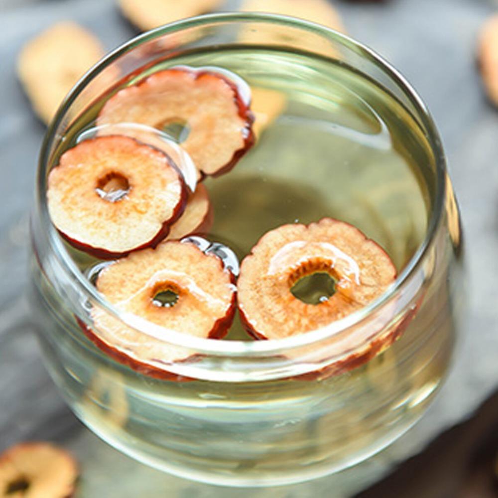 Fette di Giuggiole Essiccate Tisana Digestione Sana Frutta Foglia Larga Cinese Bevanda Naturale