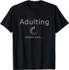 Funny Adult 18th Birthday Gift Idea Fun Present Girls Boys TShirt Unisex Style Shirts for Women Men Clothing Streetwear Y2k