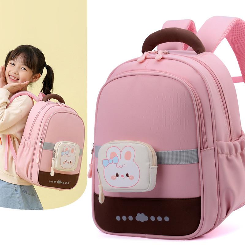 Childrens Cartoon Oxford Backpack With Ergonomic Straps For School Students