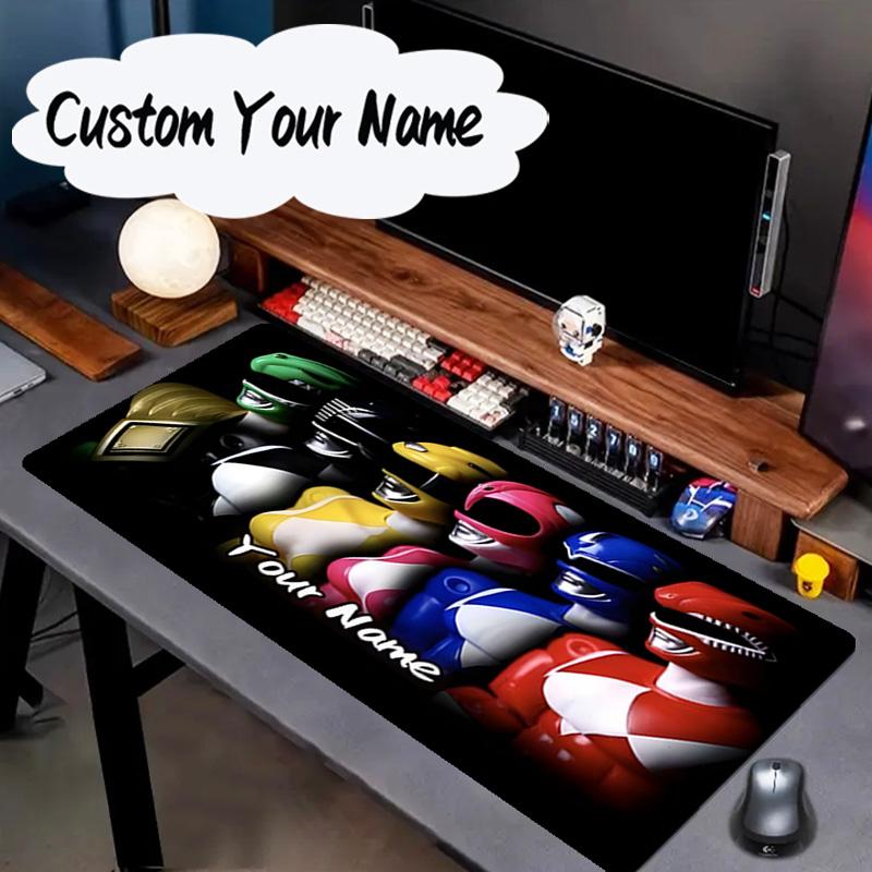 Custom Name Mouse pad Rangers Team-up Mouse pad, Gaming Mouse Pad, keyboard pad, Desk Decor for computer notebook Fan Birthday Gift
