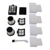 For Shark IW3612EU IW3612AMZEU IW3612EUT IW3611DE IW3611EU Cordless Vacuum Cleaner HEPA Foam Filter Set With Cleaning Brush
