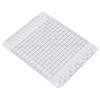 6.5x6.5in Quilting Ruler Acrylic Clear Quilting Template for Cutting Fabric Pieces Sewing Supplies