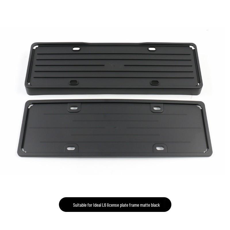 Ideal L6-9 New Energy Full-Edge Green License Plate Frame - Complies with New Regulations