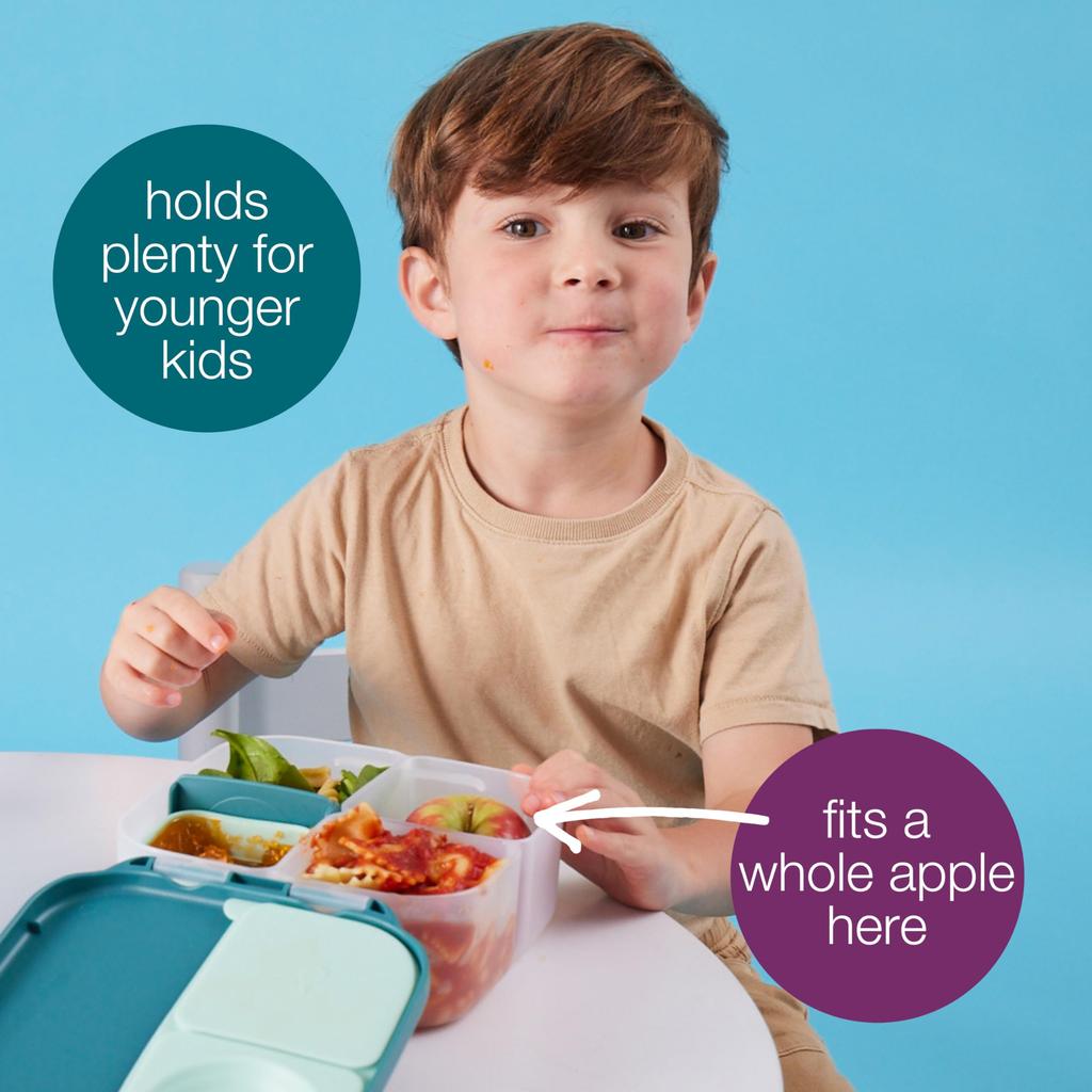1L Lunch Serves Kids Dishwasher Safe Lunch b.box (Bee Box) Leak-Resistant Box, Dessert, 1-2, & Adults, [Authentic b.box Product] [Mini Box]