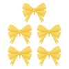 5 Pcs Bow Balloons Large Bowtie Foil Balloon for Bow Theme Birthday Party Wedding Baby Shower Mouse Party Supplies