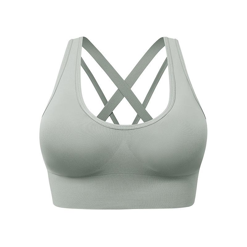 Women Shockproof Beautiful Back Sports Bra With Removable Pads For Running Fitness Yoga