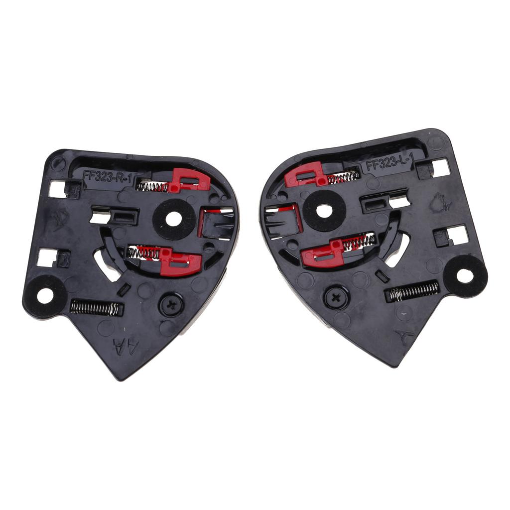 Flip Up Helmet Shield Base Holder 1 Pair Replacement Parts for FF801 FF323 FF390 Windscreen Holder Base Visors Parts