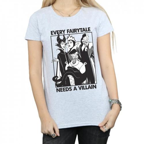 Disney Womens/Ladies Every Fairy Tale Needs A Villain T-Shirt