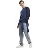 Jean homme Urban Classics - Loose Fit - bleu clair - 100% coton