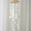 Concha Pieces of Wind Fields Multifunctional Crafts with Hanging Strings 4.7x17.7 Inches for