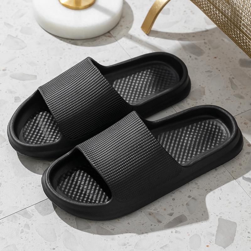 2024 Hot Sale Non-slip Quick Drying Shower Sides Bathroom Sandals Pillow Slippers EVA Slide