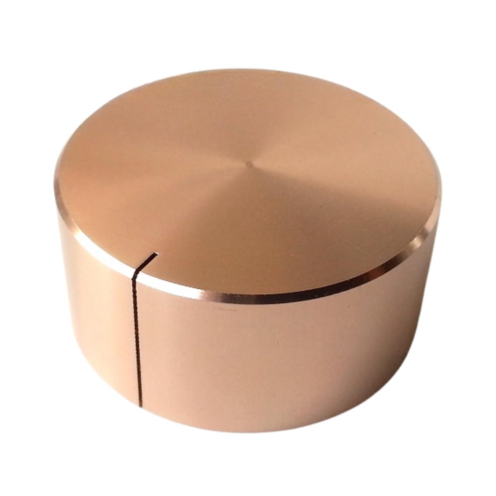 

ideamall Potentiometer Volume Adjustment Volume Knob Speaker Knob Amplifier (Gold) золотий