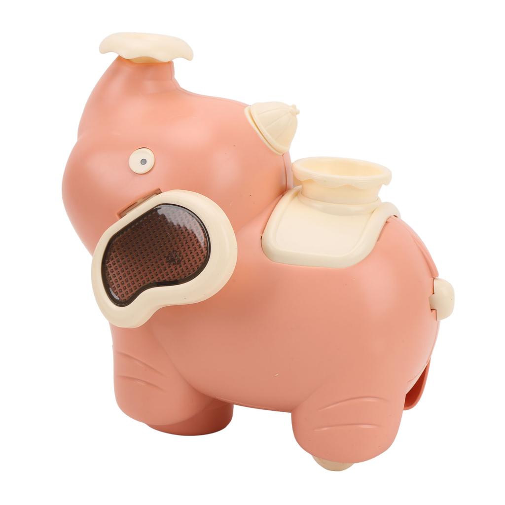 Elephant Blowing Spray Fog Toy with Music Light Tummy Time Interactive Battery Powered Baby Elephant Toy