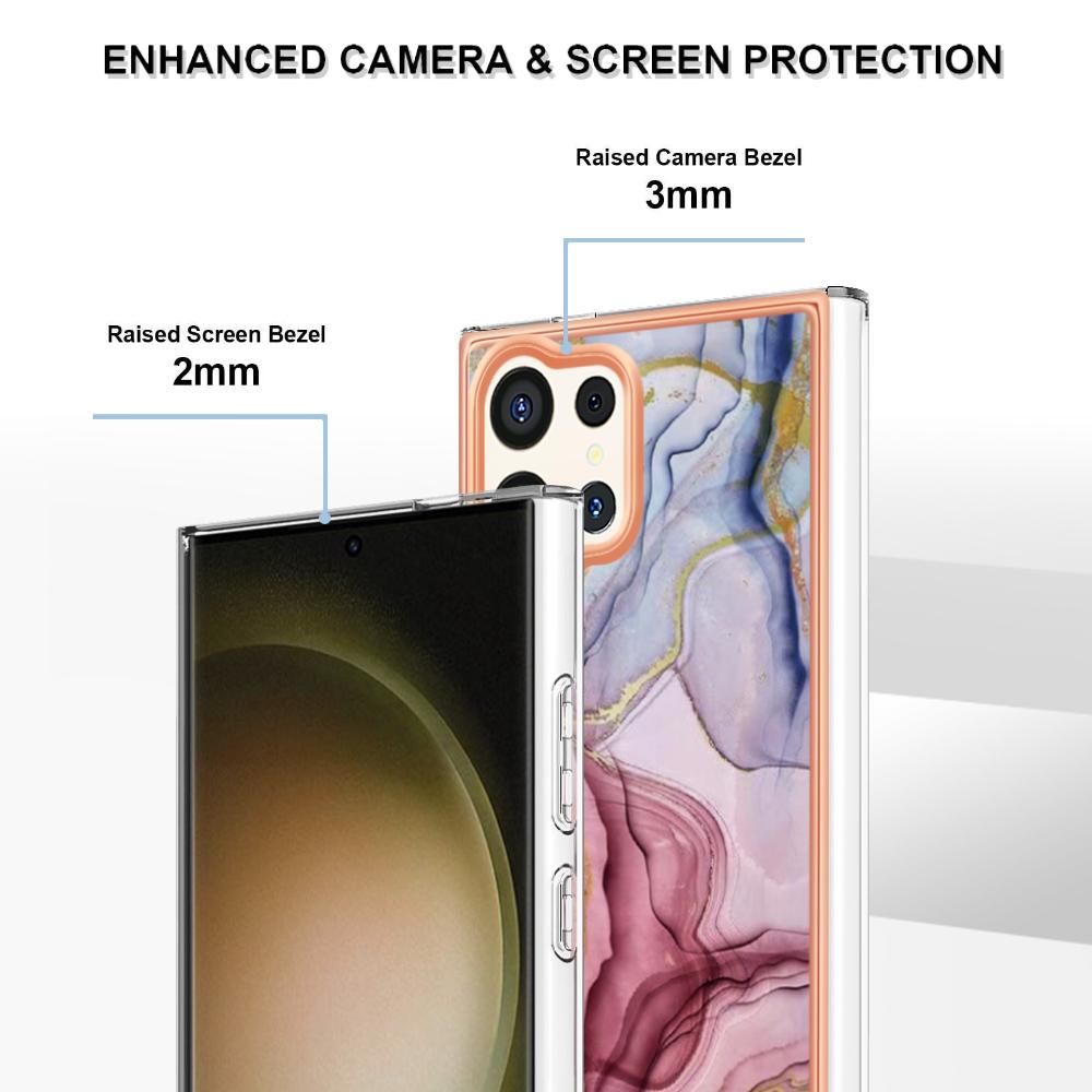 Abnehmbares Umhängeband mit rosarotem Marmor-Schnalle oder Anti-Fall-Ring oder weiche Handyhülle mit glattem Design für Samsung iPhone Redmi Oppo Moto Honor Google Sony ...