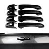 Gloss Black Door Handle & Bowl Trim for 05-10 Chrysler 300/300C