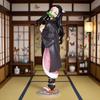 22cm/8.7in Anime Demon Slayer Figur Nezuko Figur Sammlungsstatue Modell Spielzeug Geschenk