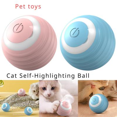 Rolling Ball CatS Accessories Pet Things Cats 360° Automatic Rotating With USB Charging Function Toys Toy Supplies Products Home