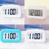 Cartoon Kids Mini Electronic Alarm Clock With Temperature Display Night Light For Childrens Room Decor