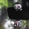 Car Pendant Cute Swinging Dog Auto Rearview Mirror Hanging Ornaments with Interior Decoraction Accessories for Girl Gifts