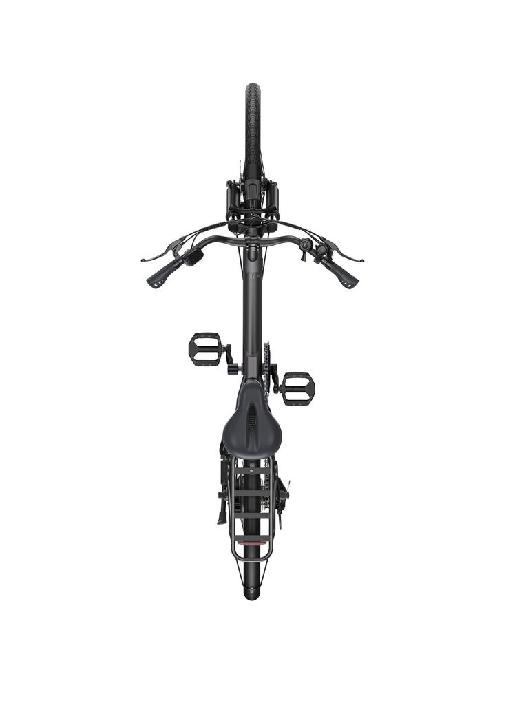 HillMiles MileCity 1 Electric Bicycle 36V 13Ah Battery, 250W Motor, IP65 Waterproof, 26 Inch Tires, 100KM Range E-Bike