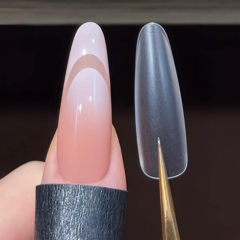 240 Stück Klare Falsche Nägel Full Cover Aufkleben Nägel Press On Nägel Künstliche Nägel Extras Lange Nagelspitzen