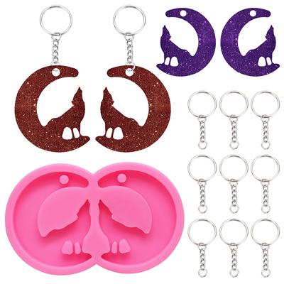 Tools Peace Symbol Clay Mold Silicone Mould Keychain Molds Candy Chocolate Mold