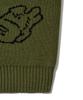 PEACE MAKER Teeth Knit Sweater (Avocado)