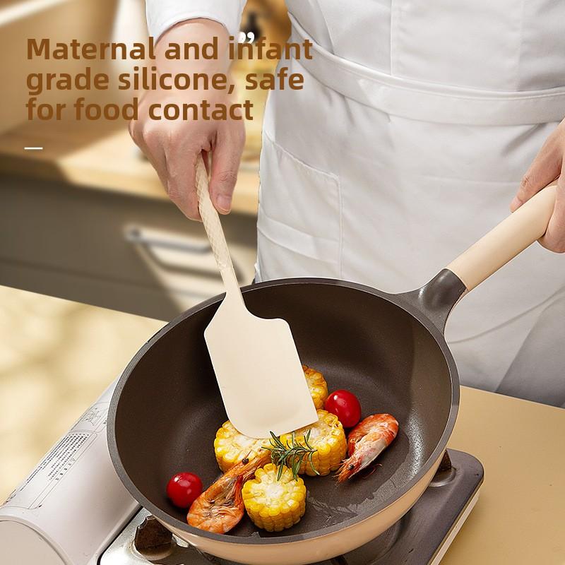 Silicone Scraper Baking Tool Scraper Shovel Kitchen High Temperature Spatula Silicone Scraper