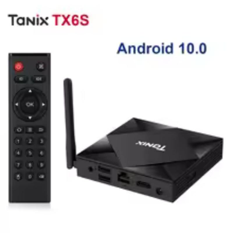 Tanix TX6S TV-Box: Android 10, Allwinner H616, 2,4 & 5,8 GHz Dual-WLAN, 8K