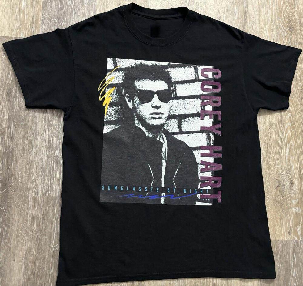 Corey Hart SUNGLASSES AT NIGHT Cotton Unisex T-Shirt S To 5XL MC632 Unisex T-Shirt S