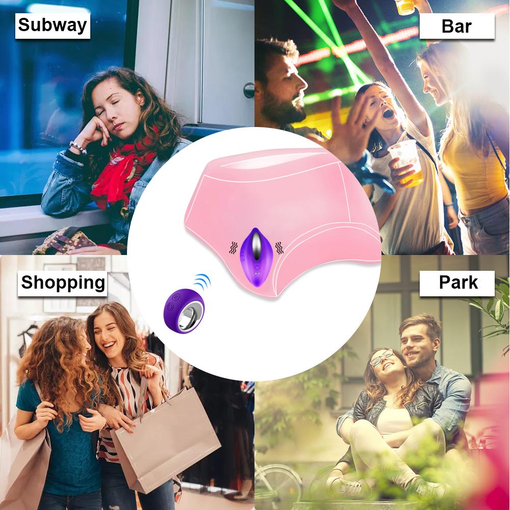 Women Wearable Panty Vibrator Remote Control Vibrator G Spot Vibrator Clitoral Stimulator Sex Toys