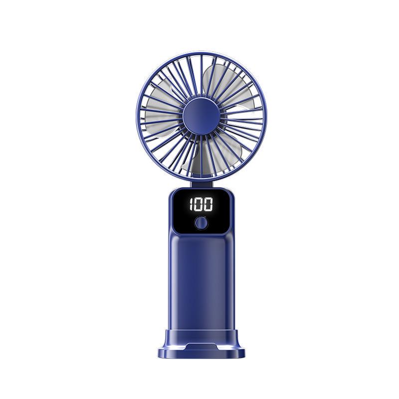 

Compact Foldable Mini Desktop Fan with TYPE-C Rechargeable Port and Lanyard, Customizable Logo 192x87x38.5 mm