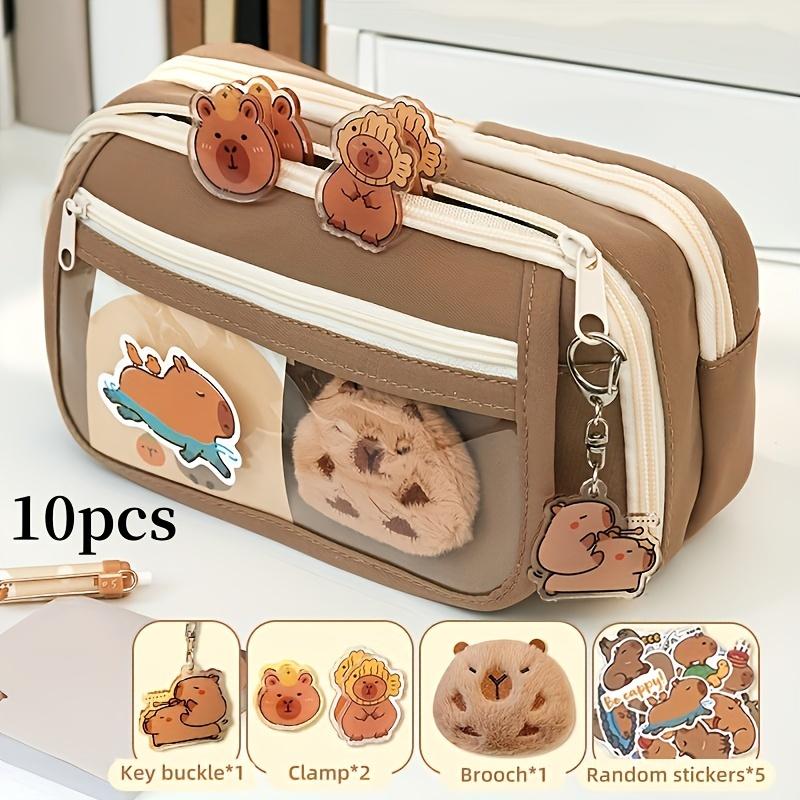 

Capibala Student Pencil Case Large-capacity 10pcs Sets