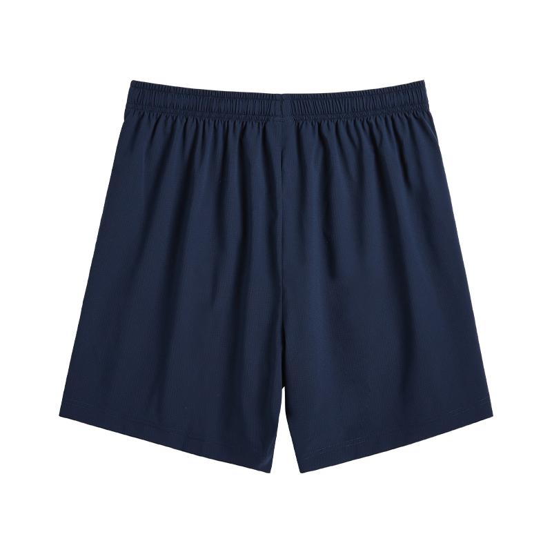 Li Ning Loose Fit Solid Color Printed Casual Comfortable Fashion Shorts Unisex Shorts Guangdong-Blue AAPV155-2