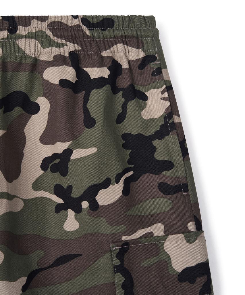 WILDROCK Military Vintage Wide Cargo Pants_Light Camo