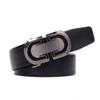 Men'S Belt Leather High-End Business Belt First Layer Cowhide Casual Versatile Automatic Buckle Business Belt Men