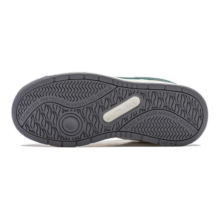 Li Ning Comfortable Versatile Non-Slip Wear-Resistant Low-Top Casual Shoes Kids sneaker White Gray YKCU012-1