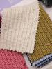 370g Double-Sided Ribbed Knit Fabric Dress for Home Wear