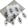 Rhombus Resin Mold DIY Jewelry Casting Mold Resin Keychain Mold Pendant Charms Mold with Hole Mother's Day Silicone Mold