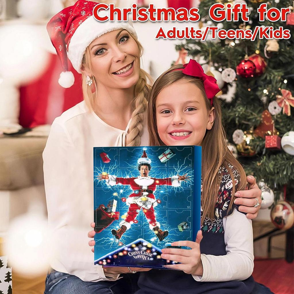 Advent Calendar Contains 24 Gifts, Cute Figures Doll Advent Calendar, Countdown Calendar With Surprise Toys,  Collectible Figures Gift For Kids