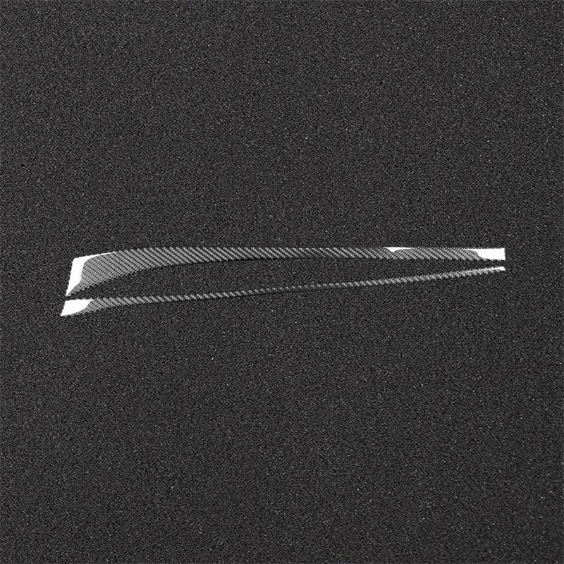 Honda 06-11 Civic Carbon Fiber Interior Passenger Instrument Panel Sticker