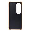 For vivo S19 5G Case Dual Card Slots PU Leather+Hard PC Phone Cover